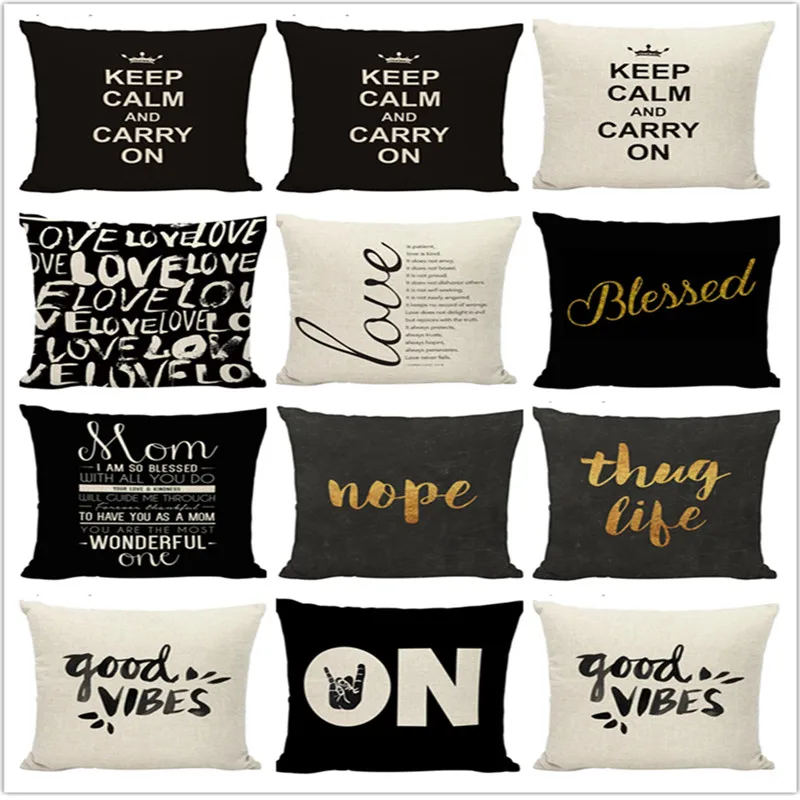 Good Vibes Keep Lover Throw Pillow Case Letter Cushion Cover Black White Gifts Home Decoration Printed Car Sofa Decor Cojines
Good Vibes Keep Lover Throw Pillow Case Letter Cushion Cover Black White Gifts Home Decoration Printed Car Sofa Decor Cojines