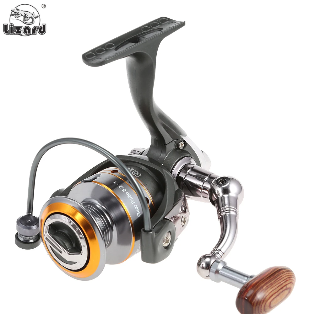 Lizard 11 Ball Bearings Spinning Fishing Reel 5.2:1 Fishing Spinning Reel Aluminium Wheel For River Sea Stream Fishing Rod
Lizard 11 Ball Bearings Spinning Fishing Reel 5.2:1 Fishing Spinning Reel Aluminium Wheel For River Sea Stream Fishing Rod