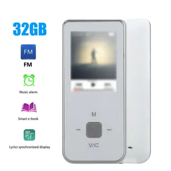 Portable HiFi MP3 Music Player with FM Lossless Sound Voice Recorder up to 32GB
Portable HiFi MP3 Music Player with FM Lossless Sound Voice Recorder up to 32GB