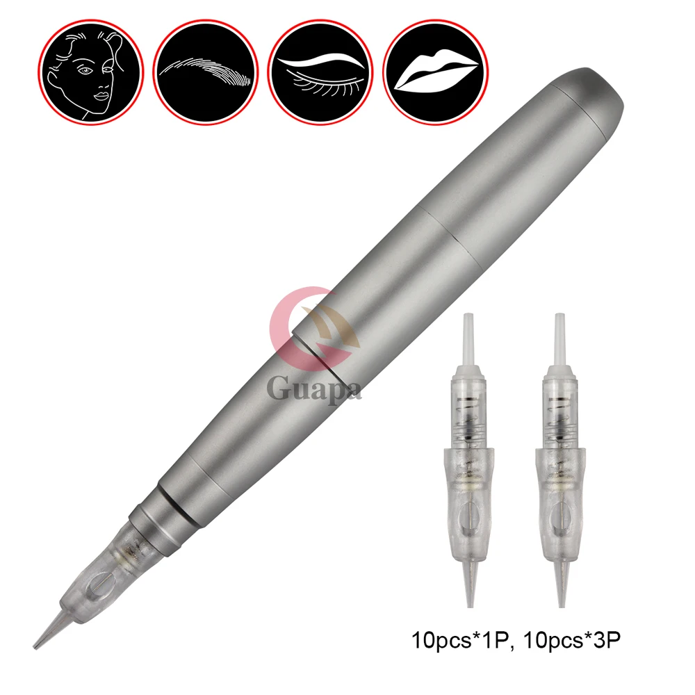 Permanent Makeup Tattoo Embroidery Machine Rotary Tattoo Pen Eyebrow Lips Tattoo Machine with 20pcs Cartridge Needles
Permanent Makeup Tattoo Embroidery Machine Rotary Tattoo Pen Eyebrow Lips Tattoo Machine with 20pcs Cartridge Needles