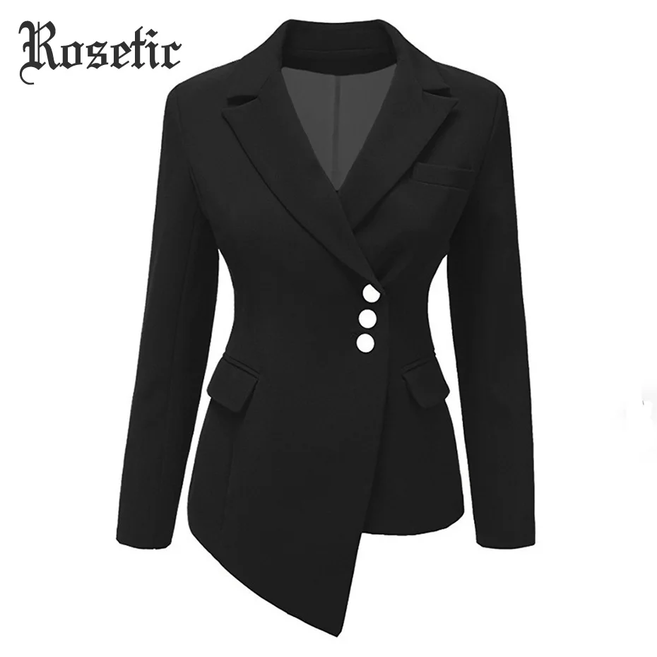 Gothic Women Blazer Plus Size Slim 