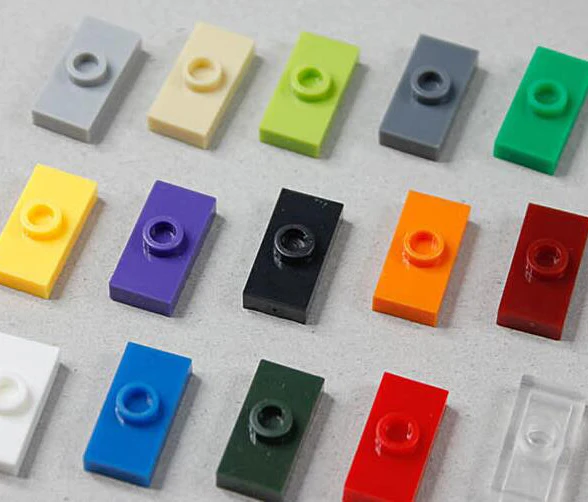 Bulk Brick Parts 50pcs/lot Plate 1 x 2 with 1 Stud DIY building Block Toy Compatible with Other Brand Assemble Particles
Bulk Brick Parts 50pcs/lot Plate 1 x 2 with 1 Stud DIY building Block Toy Compatible with Other Brand Assemble Particles