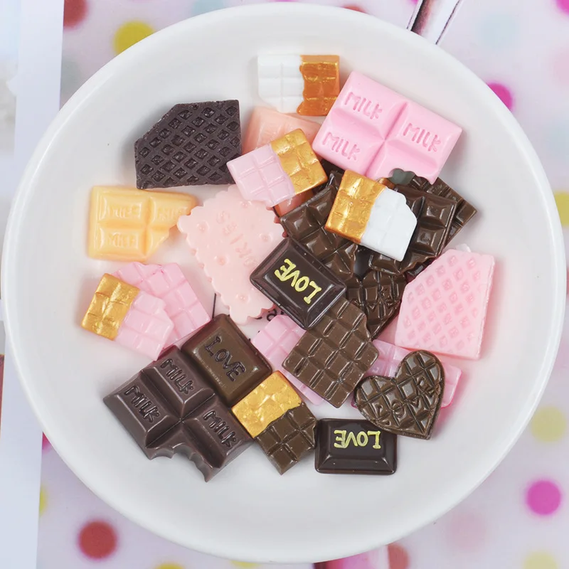 30PCS Slime Charms Simulated Chocolate Resin Plasticine Slime Accessories Beads Making Supplies For DIY Scrapbooking Crafts
30PCS Slime Charms Simulated Chocolate Resin Plasticine Slime Accessories Beads Making Supplies For DIY Scrapbooking Crafts