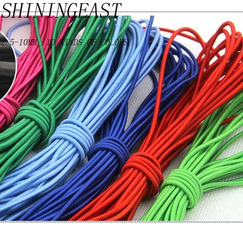 2.5-10mm 10m/lot 3-8mm DIY handmade accessories round elastic band Stretch Rope Bungee Cord Strings diy hair accessories1201
2.5-10mm 10m/lot 3-8mm DIY handmade accessories round elastic band Stretch Rope Bungee Cord Strings diy hair accessories1201