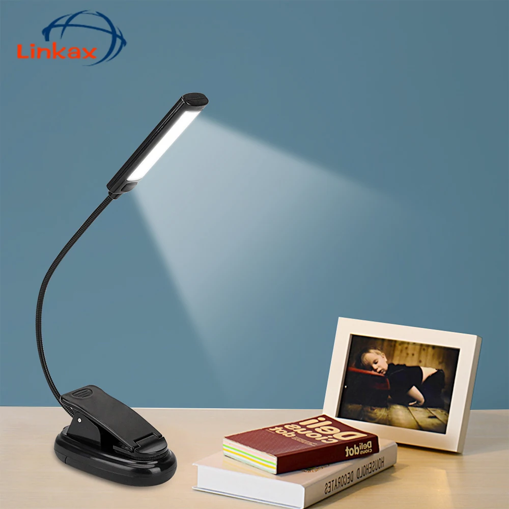 Portable Dual Flexible COB LED Clip Light On Bed Book Reading Desk Laptop Music Stand Lamp Portable Arms flashlight
Portable Dual Flexible COB LED Clip Light On Bed Book Reading Desk Laptop Music Stand Lamp Portable Arms flashlight