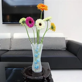 Unique Reusable Flower Vases Unbreakable Folding Foldable Plastic PVC Flower Vase Home Decoration Mixed styles order 27cm*12cm
Unique Reusable Flower Vases Unbreakable Folding Foldable Plastic PVC Flower Vase Home Decoration Mixed styles order 27cm*12cm