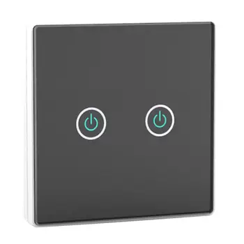 100V-240V AC 2-Gang 2-Way RFID Wireless Remote Control Touch Screen Wall Light Switch Panel Waterproof Glass Panel + 2 Receivers
100V-240V AC 2-Gang 2-Way RFID Wireless Remote Control Touch Screen Wall Light Switch Panel Waterproof Glass Panel + 2 Receivers