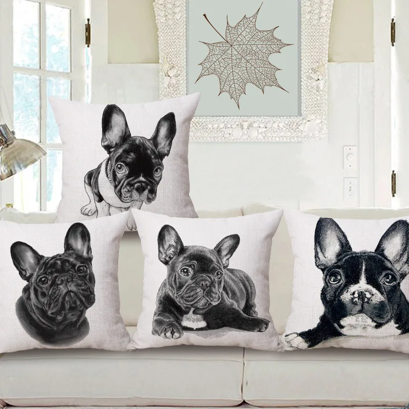 2019 New Style Square Boston Terrier Decorative Pillow Covers Black Dog Pillow Case Customized Drop Shipping Housse De Coussin
2019 New Style Square Boston Terrier Decorative Pillow Covers Black Dog Pillow Case Customized Drop Shipping Housse De Coussin