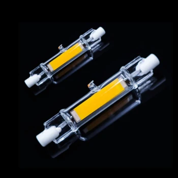 Dimmable r7s COB R7S LED Lamp 20W 78mm 40W 118mm Bulb AC 220V 240V Replace Halogen Light lampada led glass tube R7S
Dimmable r7s COB R7S LED Lamp 20W 78mm 40W 118mm Bulb AC 220V 240V Replace Halogen Light lampada led glass tube R7S