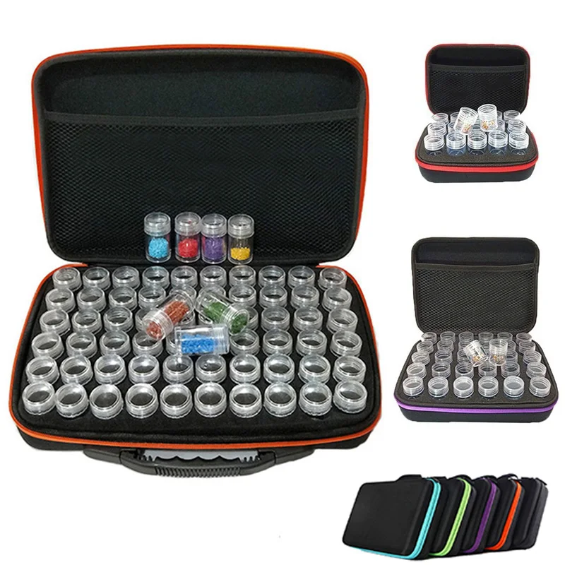 15/30/60 Slots 5D DIY Diamond Painting Storage Handbag Diamond Embroidery Storage Zipper Design Accessories Tools Kits
15/30/60 Slots 5D DIY Diamond Painting Storage Handbag Diamond Embroidery Storage Zipper Design Accessories Tools Kits