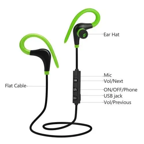 acekool Wireless Stereo Earbuds for iPhone Android Phones IPX4 Sweatproof Sport Earphons with Mic Secure Earhook r15
acekool Wireless Stereo Earbuds for iPhone Android Phones IPX4 Sweatproof Sport Earphons with Mic Secure Earhook r15