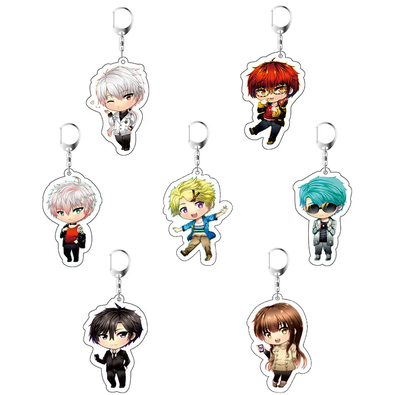 Acrylic Keychain Anime Mystic Messenger Yoosung Jumin Unknown Zen Transparent Double-sided Pendant Keychain 55mm
Acrylic Keychain Anime Mystic Messenger Yoosung Jumin Unknown Zen Transparent Double-sided Pendant Keychain 55mm