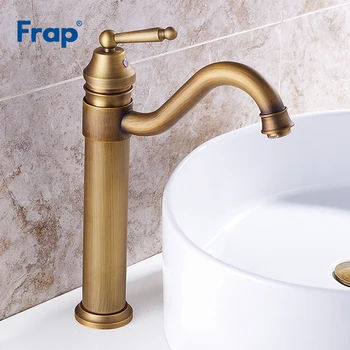 Frap Nwe Arrival Basin sink Faucet Brushed Single Handle Cold Hot Water Mixer Retro Style Solid Brass body Torneira Y10064
Frap Nwe Arrival Basin sink Faucet Brushed Single Handle Cold Hot Water Mixer Retro Style Solid Brass body Torneira Y10064