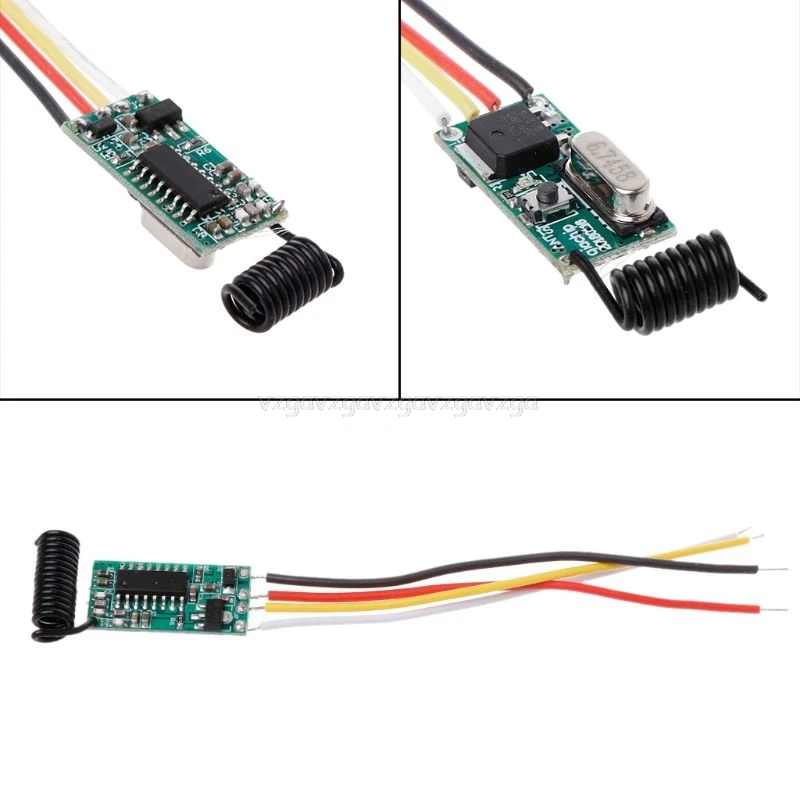 Light Switch Receiver Module 5V 12V 24V 433Mhz Wireless Remote Control LED Lighting Controller RF Transmitter Light Switch J30
Light Switch Receiver Module 5V 12V 24V 433Mhz Wireless Remote Control LED Lighting Controller RF Transmitter Light Switch J30