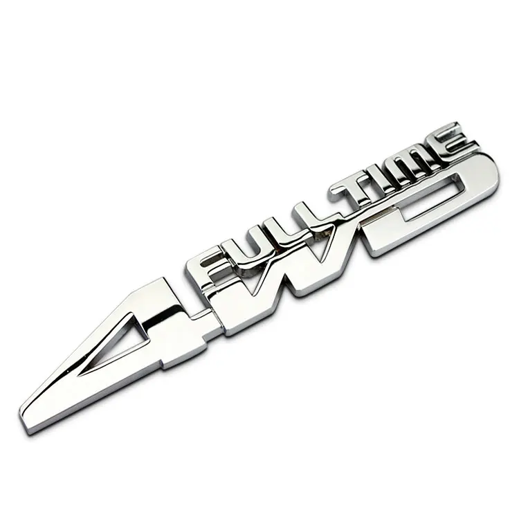 1 PCS 3D Chrome 4WD Full time badge Displacement ABS Emblem truck auto motor car stickers decal accessories Car Styling
1 PCS 3D Chrome 4WD Full time badge Displacement ABS Emblem truck auto motor car stickers decal accessories Car Styling