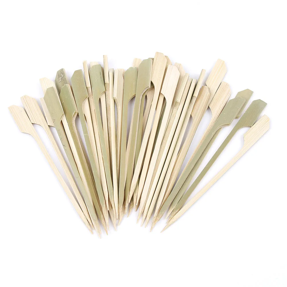 40pcs Bamboo Skewers Paddle Sticks For BBQ Grill Kebab Barbeque Fruit Toothpicks Party Supplies Outdoor Tools
40pcs Bamboo Skewers Paddle Sticks For BBQ Grill Kebab Barbeque Fruit Toothpicks Party Supplies Outdoor Tools
