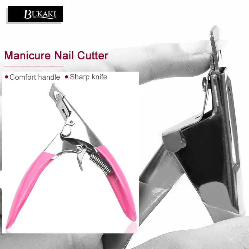 BUKAKI Edge Cutter Gel Clippers Manicure Tool UV Nail Tips Cutting Manicure Beauty tools
BUKAKI Edge Cutter Gel Clippers Manicure Tool UV Nail Tips Cutting Manicure Beauty tools