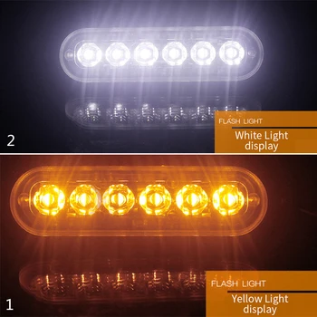Amber 6 LED Car Truck Emergency Beacon Warning Hazard Flash Strobe night Light Bar
Amber 6 LED Car Truck Emergency Beacon Warning Hazard Flash Strobe night Light Bar