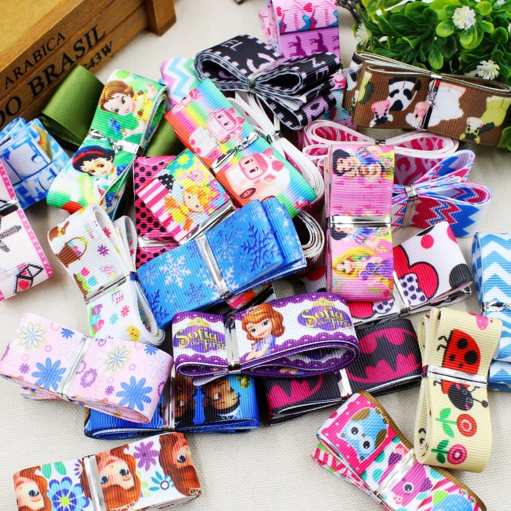 1506912 , 10 style mix , 10 yards 22mm cartoon Series Printed grosgrain ribbon, DIY handmade Hair accessories Material wedding
1506912 , 10 style mix , 10 yards 22mm cartoon Series Printed grosgrain ribbon, DIY handmade Hair accessories Material wedding