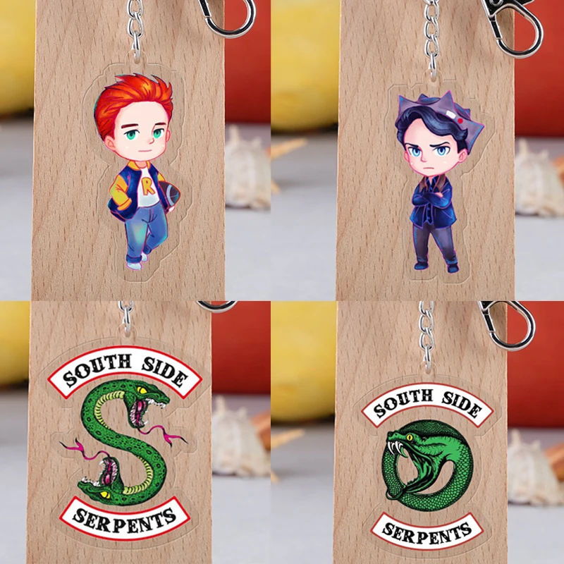 Riverdale Keychain Cosplay Props Acrylic Keychains Pendant Unisex Car MOTO Keyring Jughead Accessories
Riverdale Keychain Cosplay Props Acrylic Keychains Pendant Unisex Car MOTO Keyring Jughead Accessories