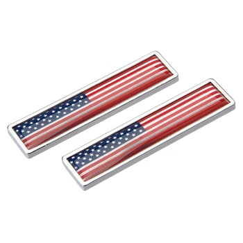 2PCS Universal Car Stickers and Decals USA Flag 3D Metal Car Stickers National Emblem Logo Decal Car Styling Accessories
2PCS Universal Car Stickers and Decals USA Flag 3D Metal Car Stickers National Emblem Logo Decal Car Styling Accessories