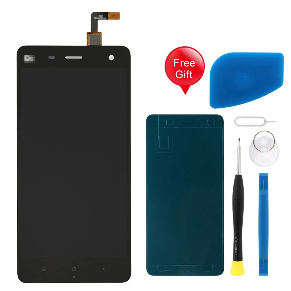 5.0" IPS Display For xiaomi Mi4 LCD Display LCD Touch Screen Digitizer for Xiaomi Mi 4 No Frame with Free Tape and Tools Set
5.0" IPS Display For xiaomi Mi4 LCD Display LCD Touch Screen Digitizer for Xiaomi Mi 4 No Frame with Free Tape and Tools Set