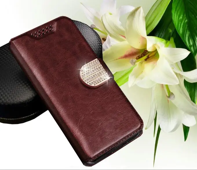 Wallet PU Case For Digma Linx C500 3G VOX S502F Cover Book Card Slots CITI Z520 5" | Мобильные телефоны и аксессуары