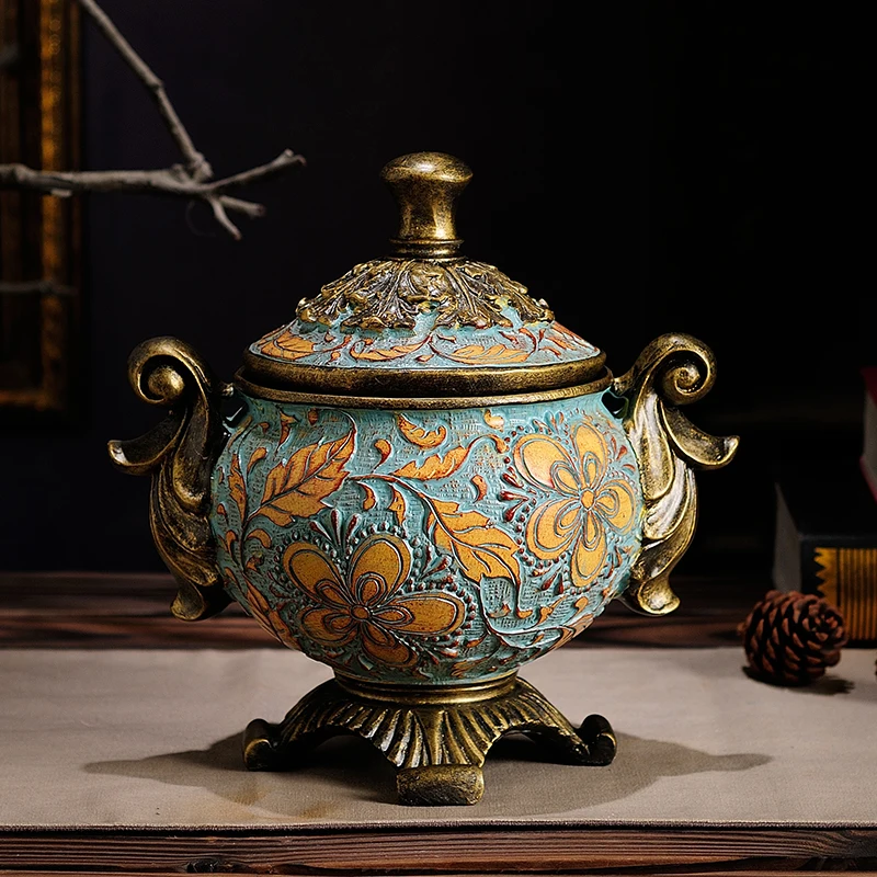wedding decoration European Neoclassical Jewelry Box American Mediterranean Style Covered Sundries Receiving Box Atmospheric
wedding decoration European Neoclassical Jewelry Box American Mediterranean Style Covered Sundries Receiving Box Atmospheric