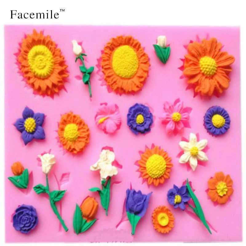 3D Sunflower Eco-Friendly Silicone Cake Tools Silicon Mold Kitchen Accessories Moulds Cookie Tools Baking Tools Gift
3D Sunflower Eco-Friendly Silicone Cake Tools Silicon Mold Kitchen Accessories Moulds Cookie Tools Baking Tools Gift