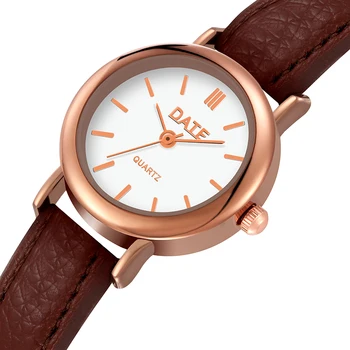 Korean fashion simple retro small round belt Woman watch students watches fresh temperament Woman's WristWatch
Korean fashion simple retro small round belt Woman watch students watches fresh temperament Woman's WristWatch