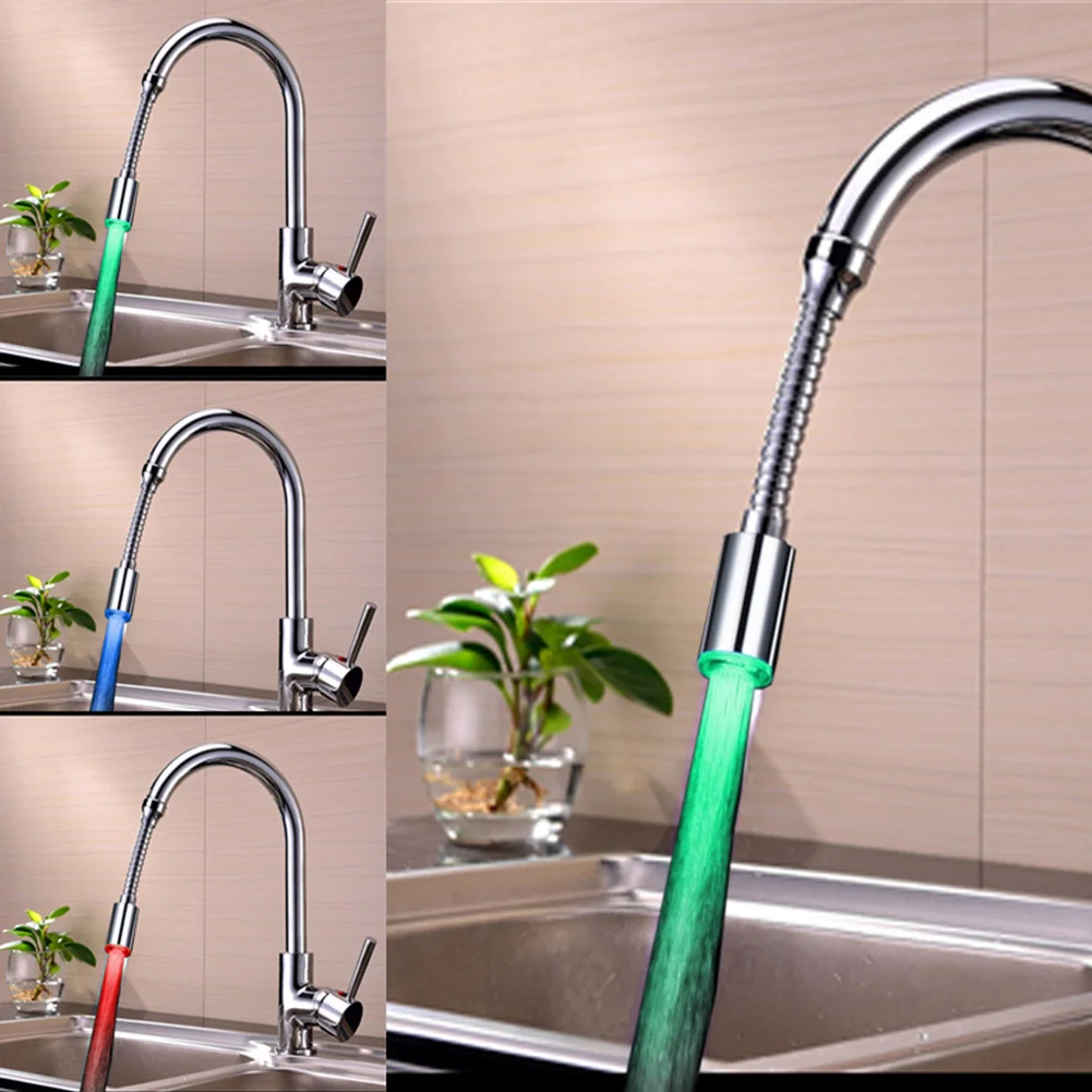 Tap ABS Aerator Kitchen Temperature-controlled Colors Changing Nozzle Accessories Intelligent Blinking Faucet Light Water Saving
Tap ABS Aerator Kitchen Temperature-controlled Colors Changing Nozzle Accessories Intelligent Blinking Faucet Light Water Saving