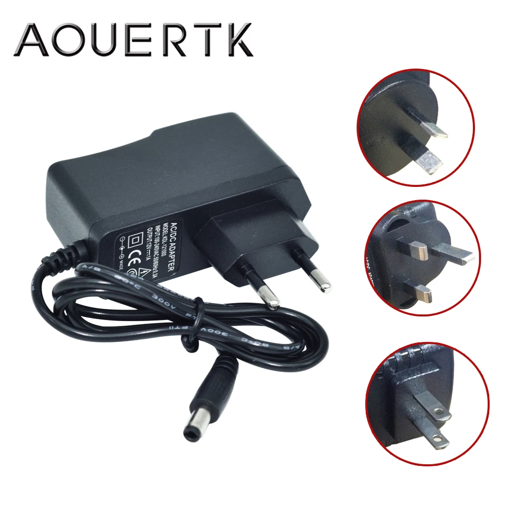 AOUERTK Switching Power Supply Converter Adapter 12V 1A EU/AU/UK/US Plug Charger For CCTV Security IP WIFI Camera AHD camera
AOUERTK Switching Power Supply Converter Adapter 12V 1A EU/AU/UK/US Plug Charger For CCTV Security IP WIFI Camera AHD camera