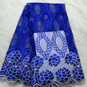Royal blue african lace fabric 2019 high quality lace french mesh fabric beaded stones nigerian swiss lace fabrics for dress
Royal blue african lace fabric 2019 high quality lace french mesh fabric beaded stones nigerian swiss lace fabrics for dress