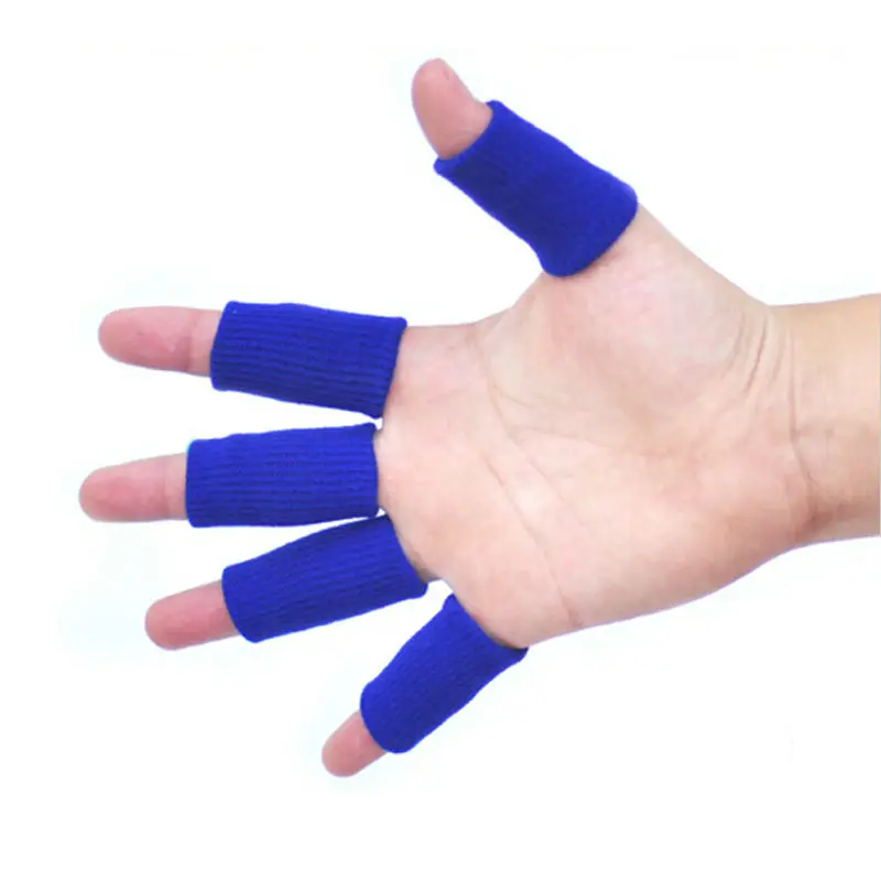 10 pcs Basketball volleyball sports finger armfuls Knitted Finger joints Slip elastic finger tools Fingerstall Caps Protector
10 pcs Basketball volleyball sports finger armfuls Knitted Finger joints Slip elastic finger tools Fingerstall Caps Protector