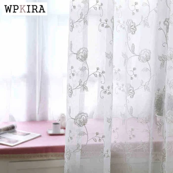 

ready made tulle for windows modern living room white curtain living room window rustic home bedroom curtain yarn 144&20