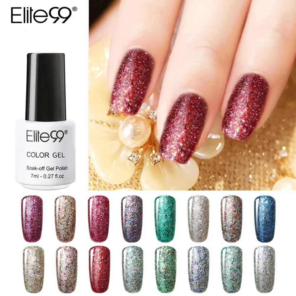 Elite99 Shining Starry Nail Gel Polish LED Nail Art Soak Off UV 7ml Gel Lacquer Semi Permanent Bling Glitter Gel Varnish Primer
Elite99 Shining Starry Nail Gel Polish LED Nail Art Soak Off UV 7ml Gel Lacquer Semi Permanent Bling Glitter Gel Varnish Primer