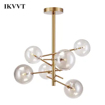 IKVVT Mordern G9 Retro Pendant Lights Golden Clear Glass Creative Lamp For Kitchen Dining Room Fixtures Luminaire Lighting
IKVVT Mordern G9 Retro Pendant Lights Golden Clear Glass Creative Lamp For Kitchen Dining Room Fixtures Luminaire Lighting