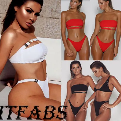 Sexy Womens Summer Beach Bikini Set Bandeau Push-Up Padded Swimwear Swimsuit Bathing Brazilian UK
Sexy Womens Summer Beach Bikini Set Bandeau Push-Up Padded Swimwear Swimsuit Bathing Brazilian UK