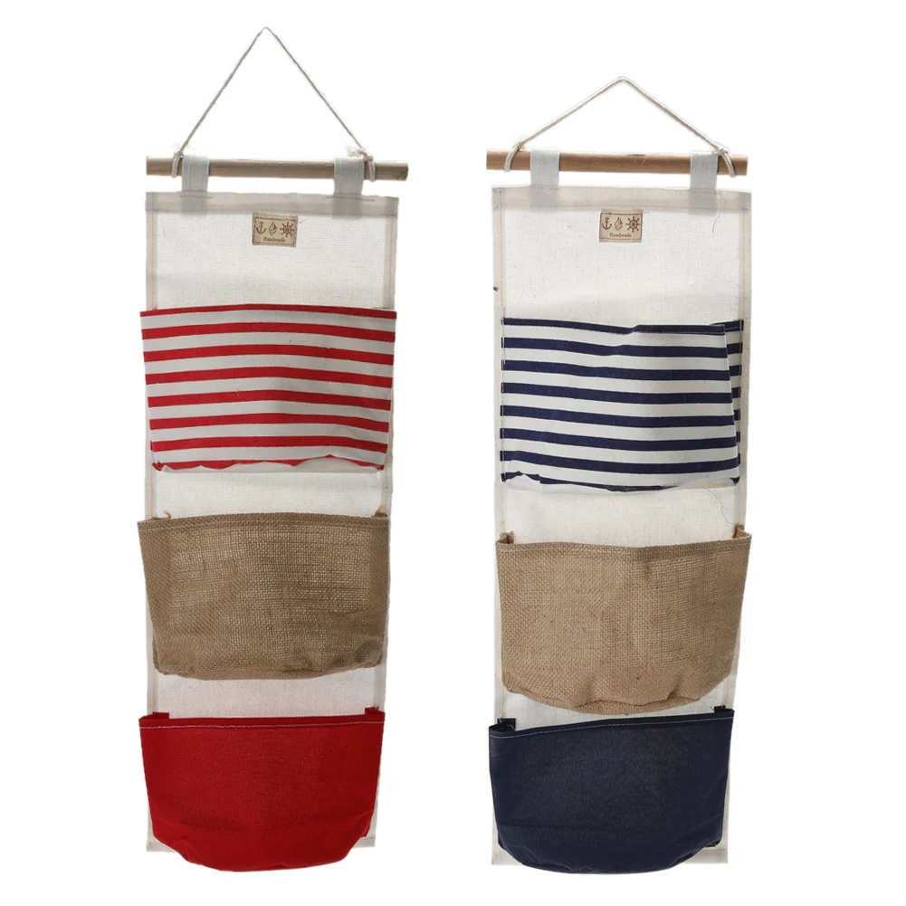 Navy Wall Hanging Storage Bag Vintage Jute Sundries Organizer Closet Bag Home Decoration Storage Bags Organizer E5M1
Navy Wall Hanging Storage Bag Vintage Jute Sundries Organizer Closet Bag Home Decoration Storage Bags Organizer E5M1