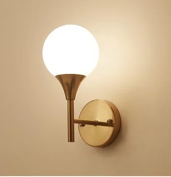 Modern industrial LED wall lamp loft white glass shade wall sconce bedroom bedside living room wall light fixture lighting
Modern industrial LED wall lamp loft white glass shade wall sconce bedroom bedside living room wall light fixture lighting