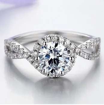 Luxury 1CT Hot Sale simulate Diamond Rings For Women High Quality Wedding Bridal Anniversary Ring Fine Jewelry Gift For Lady
Luxury 1CT Hot Sale simulate Diamond Rings For Women High Quality Wedding Bridal Anniversary Ring Fine Jewelry Gift For Lady