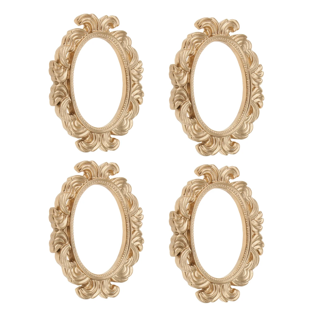4pcs Luxury Baroque Style Photo Frame Gold Crown Home Decor Resin Picture Frame Desktop Decoration Gift for Friend Family
4pcs Luxury Baroque Style Photo Frame Gold Crown Home Decor Resin Picture Frame Desktop Decoration Gift for Friend Family