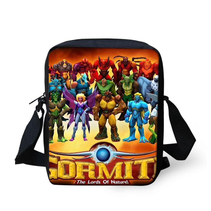 THIKIN Gormiti Printed Cross Body Bag for Children Girls Boy Messengers Bags High Quality Kid School Book Bag Kids Shoulder Bags
THIKIN Gormiti Printed Cross Body Bag for Children Girls Boy Messengers Bags High Quality Kid School Book Bag Kids Shoulder Bags