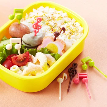 16pcs Colorful Plastic Musical Note Shape Food Fruit Fork Picks Set For Home Party
16pcs Colorful Plastic Musical Note Shape Food Fruit Fork Picks Set For Home Party