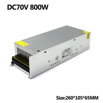 Single Output DC70V 11.4A 800W Power Supply Switch Power Source for CNC Industrial Equipment Machine Stepper Motor Printer
Single Output DC70V 11.4A 800W Power Supply Switch Power Source for CNC Industrial Equipment Machine Stepper Motor Printer