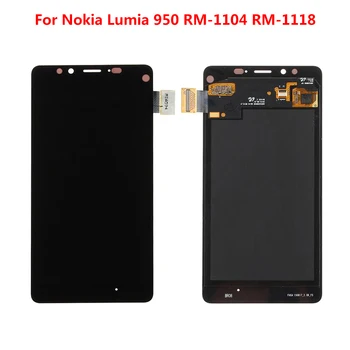 Zerosky For Nokia Lumia 950 LCD Display+Touch Screen Digitizer Assembly Replacement Parts without/with Frame
Zerosky For Nokia Lumia 950 LCD Display+Touch Screen Digitizer Assembly Replacement Parts without/with Frame