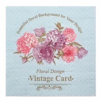 20 Vintage napkins paper floral blue tissue flower pink purple decoupage wedding even party birthday servilletas decor towel
20 Vintage napkins paper floral blue tissue flower pink purple decoupage wedding even party birthday servilletas decor towel