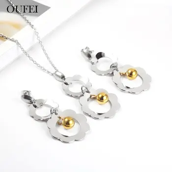 OUFEI Charm Necklace And Earring Set Bohemian Stainless Steel Jewelry Woman 2019 Women Earring Jewelry Accessories
OUFEI Charm Necklace And Earring Set Bohemian Stainless Steel Jewelry Woman 2019 Women Earring Jewelry Accessories