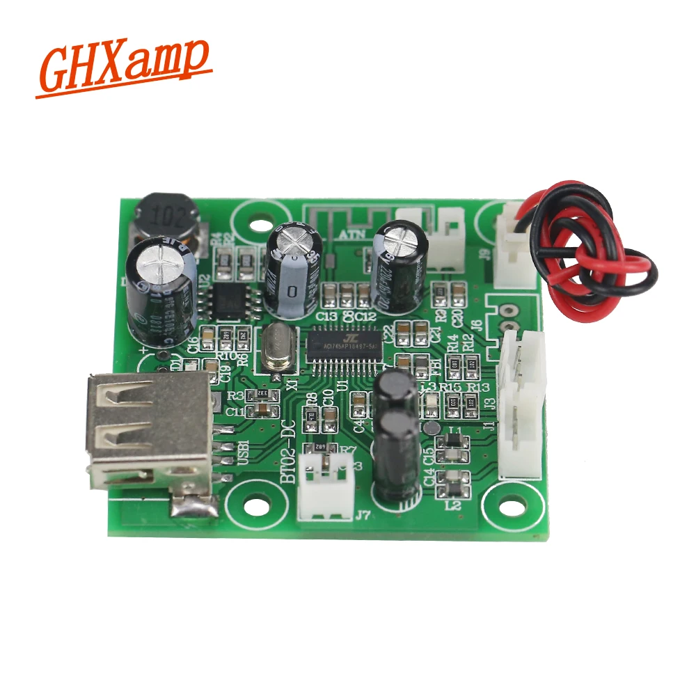 Ghxamp Protable Bluetooth Receiver Audio Board U Disk Radio Player Phone App EQ Mic Stereo AUX Speakers, Cars DIY DC 9-35V
Ghxamp Protable Bluetooth Receiver Audio Board U Disk Radio Player Phone App EQ Mic Stereo AUX Speakers, Cars DIY DC 9-35V