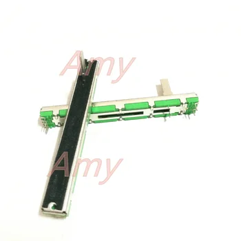 Double 75mm straight sliding potentiometer A10K/B103 specifications mixer fader linear / volume control index
Double 75mm straight sliding potentiometer A10K/B103 specifications mixer fader linear / volume control index